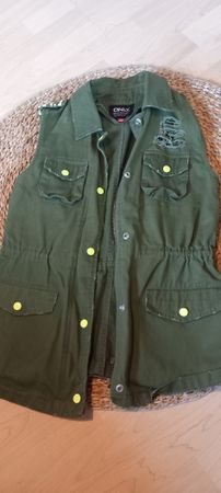 Only Gilet Oliv Gr.34