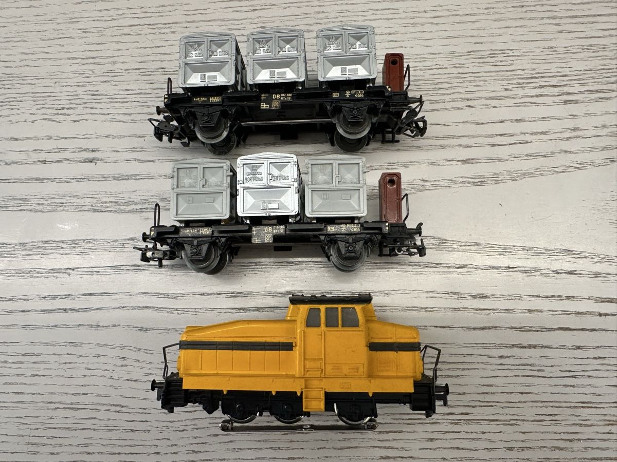 Märklin Modellini di ferrovie: Märklin 3080 DHG 500 Containerzug – Usato da Lupsingen venduto da New-Haven 2