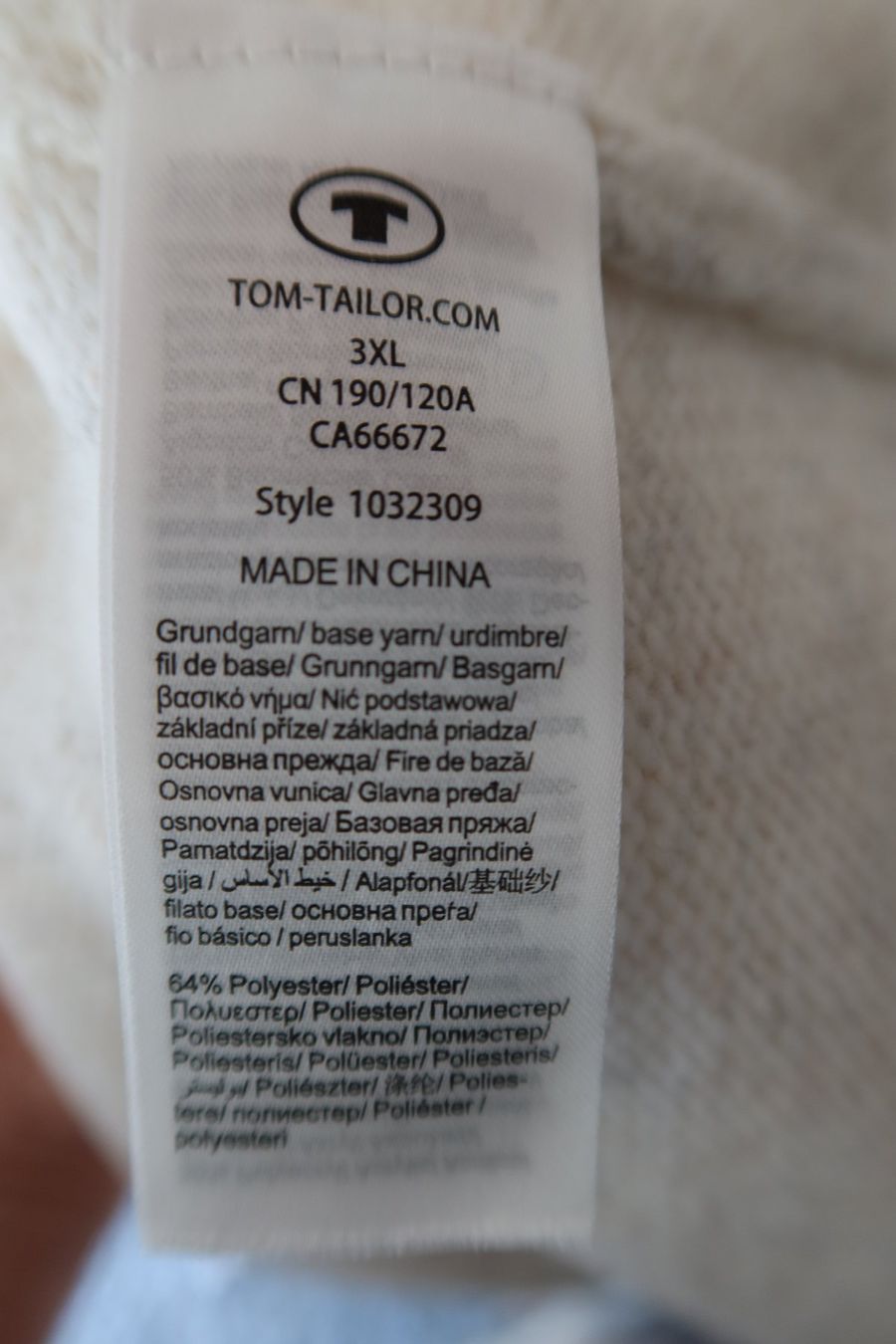 Tom Tailor Pullover & Sweatshirts: Herrenpullover von TOM TAILOR, Grösse 3XL, mit Wolle - NEU – Neu und originalverpackt aus Zürich von Piki7 3