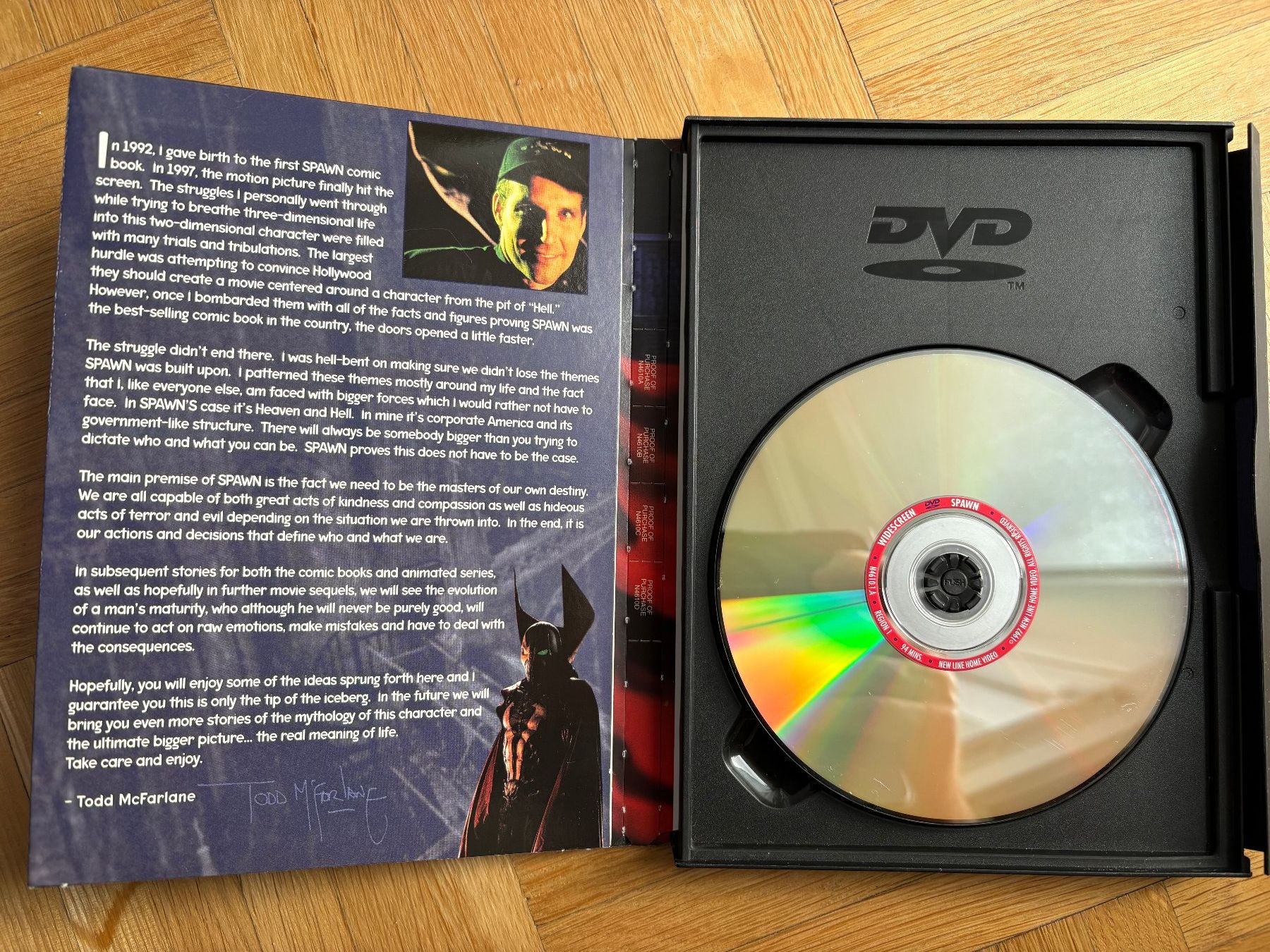 Alle DVDs: Spawn - Director's Cut - DVD – Gebraucht aus Zürich von Malcom 1