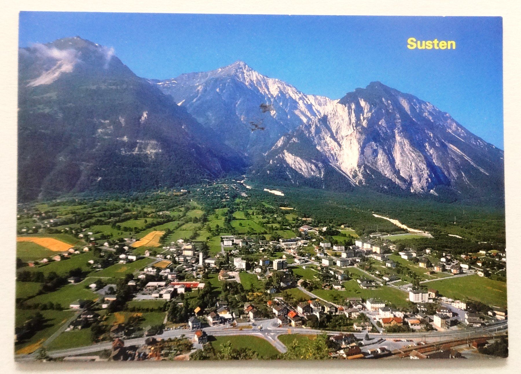 Cartoline postali: Susten im Rhonetal – Usato da Fétigny venduto da Billy2miny