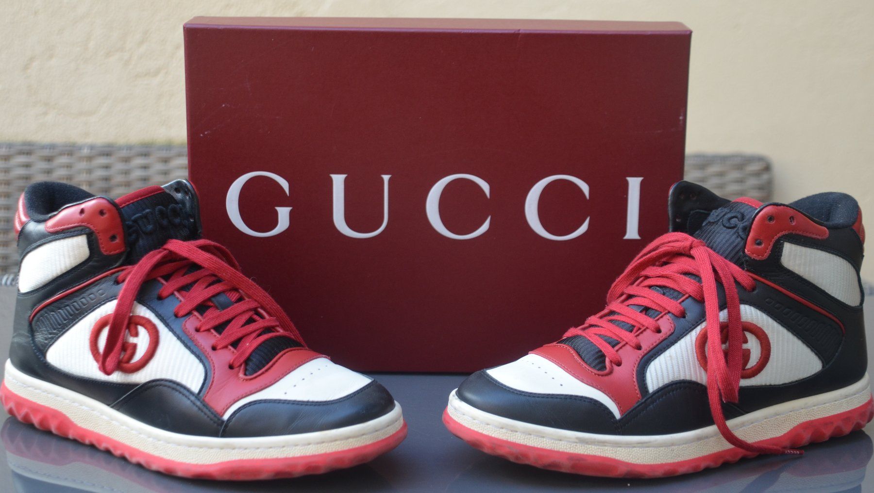 Gucci Chaussures hommes: Gucci Sneakers  38,5 – D'occasion à Collonges par Auganien 1