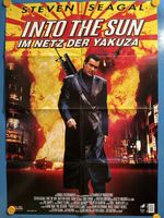Filmplakat Into the Sun Steven Seagal gefaltet gebraucht