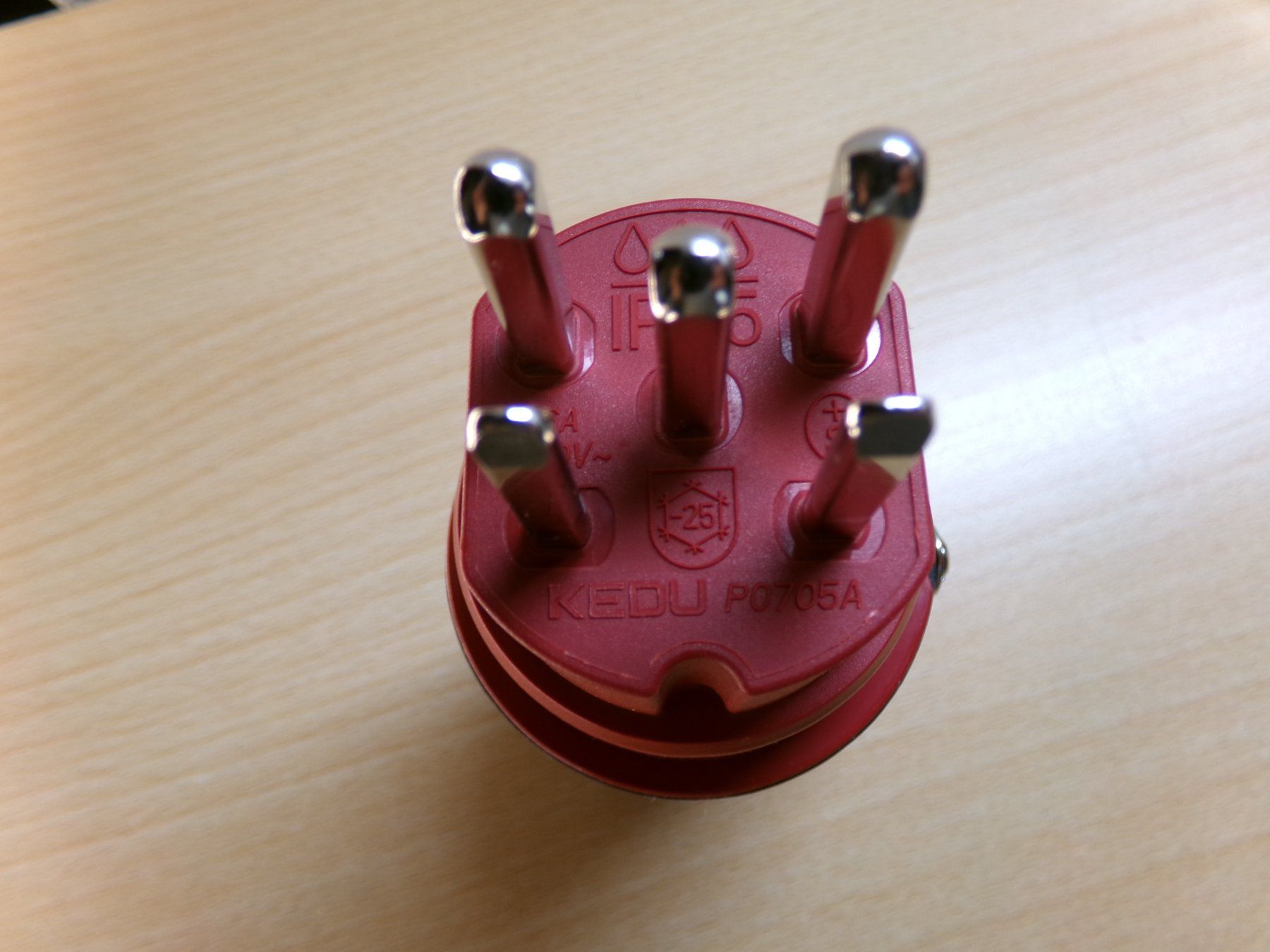 Spine: Stecker Typ25 IP55 KEDU – Nuovo (secondo la descrizione) da Hombrechtikon venduto da HaGeKa50 4