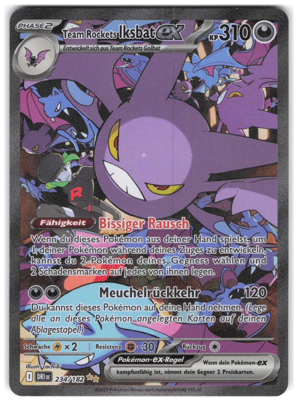 Pokémon Carte collezionabili: Team Rockets Iksbat EX / Ewige Rivalen / DRI 234 – Nuovo (secondo la descrizione) da Arni AG venduto da PokemonCardsStore