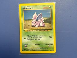 Pokémon Nidoran 55/102 Set de base FR