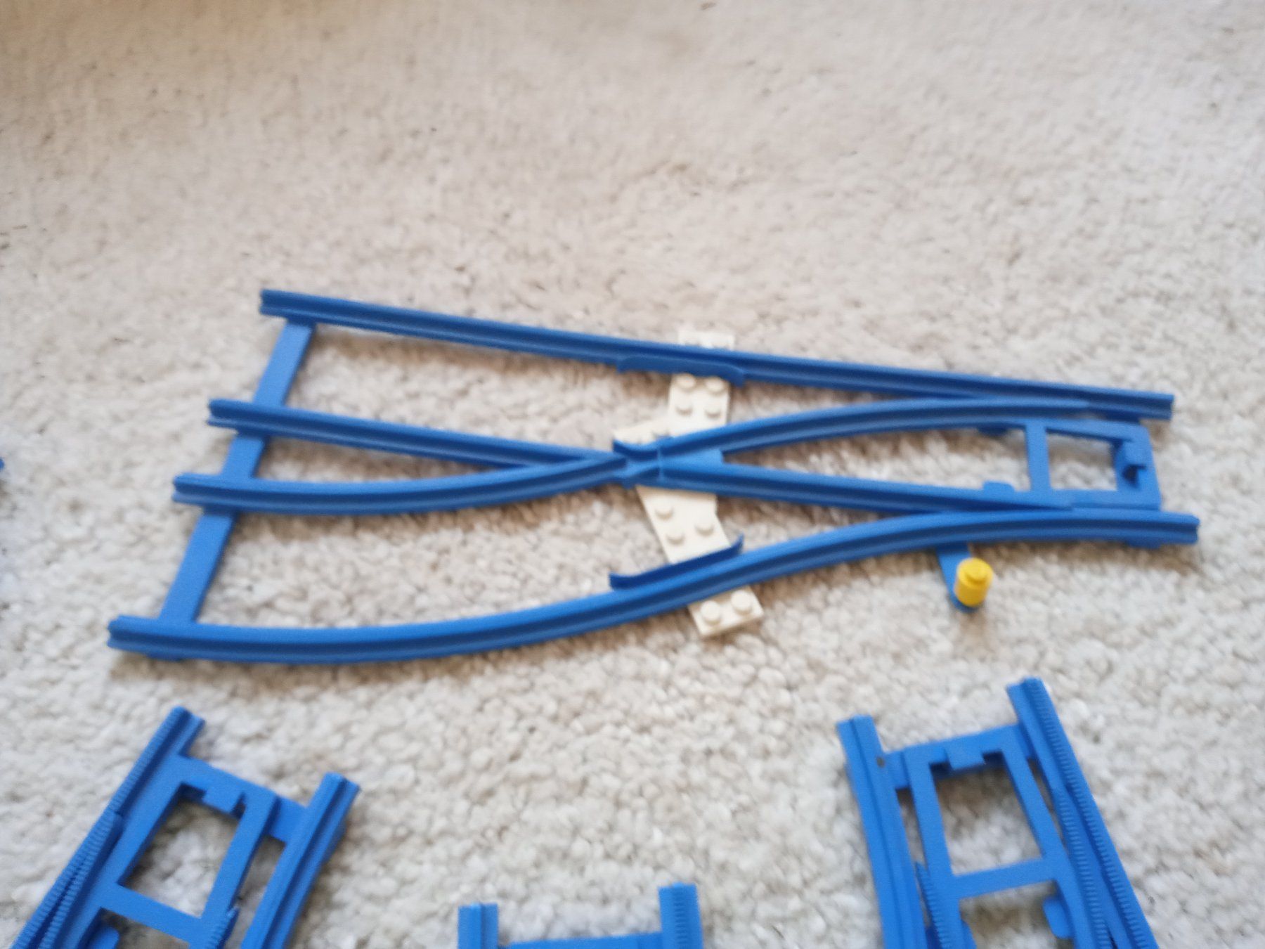 Lego Giocattoli: LEGO Eisenbahn  Weichen 4,5V – Usato da Prez-vers-Siviriez venduto da Monija70 1