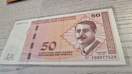 Seltene Sammlung: Bosnien & Herzegowina 50 Konvertibilnih