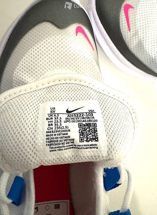 Nike 37.5 in cm deals