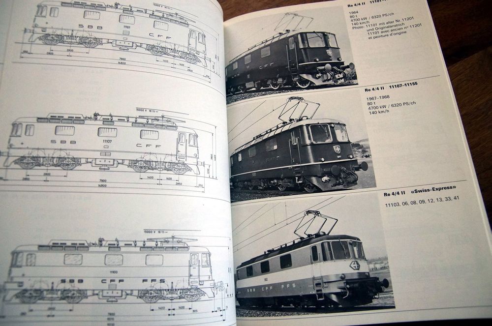 Bücher: SBB Lokomotiven und Triebwagen – Ausgabe 1984 – Gebraucht aus Schönenwerd von Steidi 2