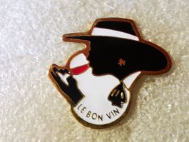 Ansteckpin 165: Le bon vin