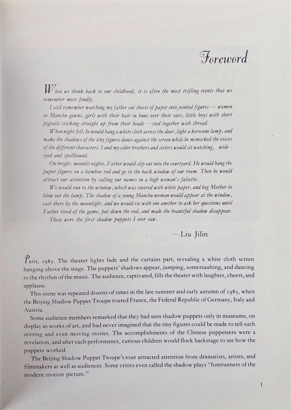 Libri: Liu Jilin, Chinese Shadow Puppet Play – Nuovo (secondo la descrizione) da Sarnen venduto da Livres 5