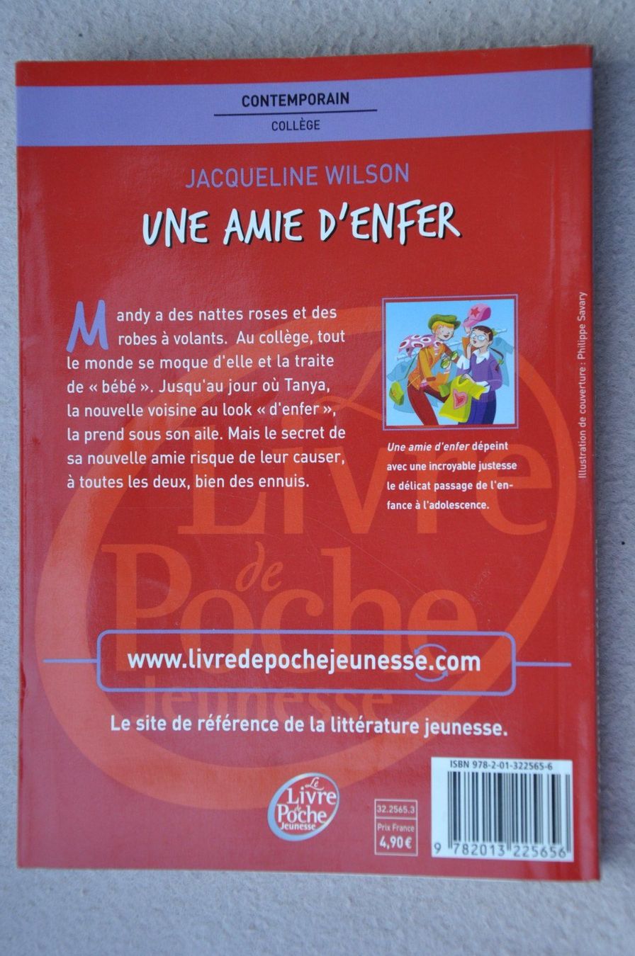 Libri: Une amie d'enfer - Jacquelin Wilson – Usato da Fully venduto da Minouchka 1