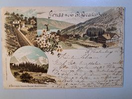 Beatenberg 1897 - Litho/AK