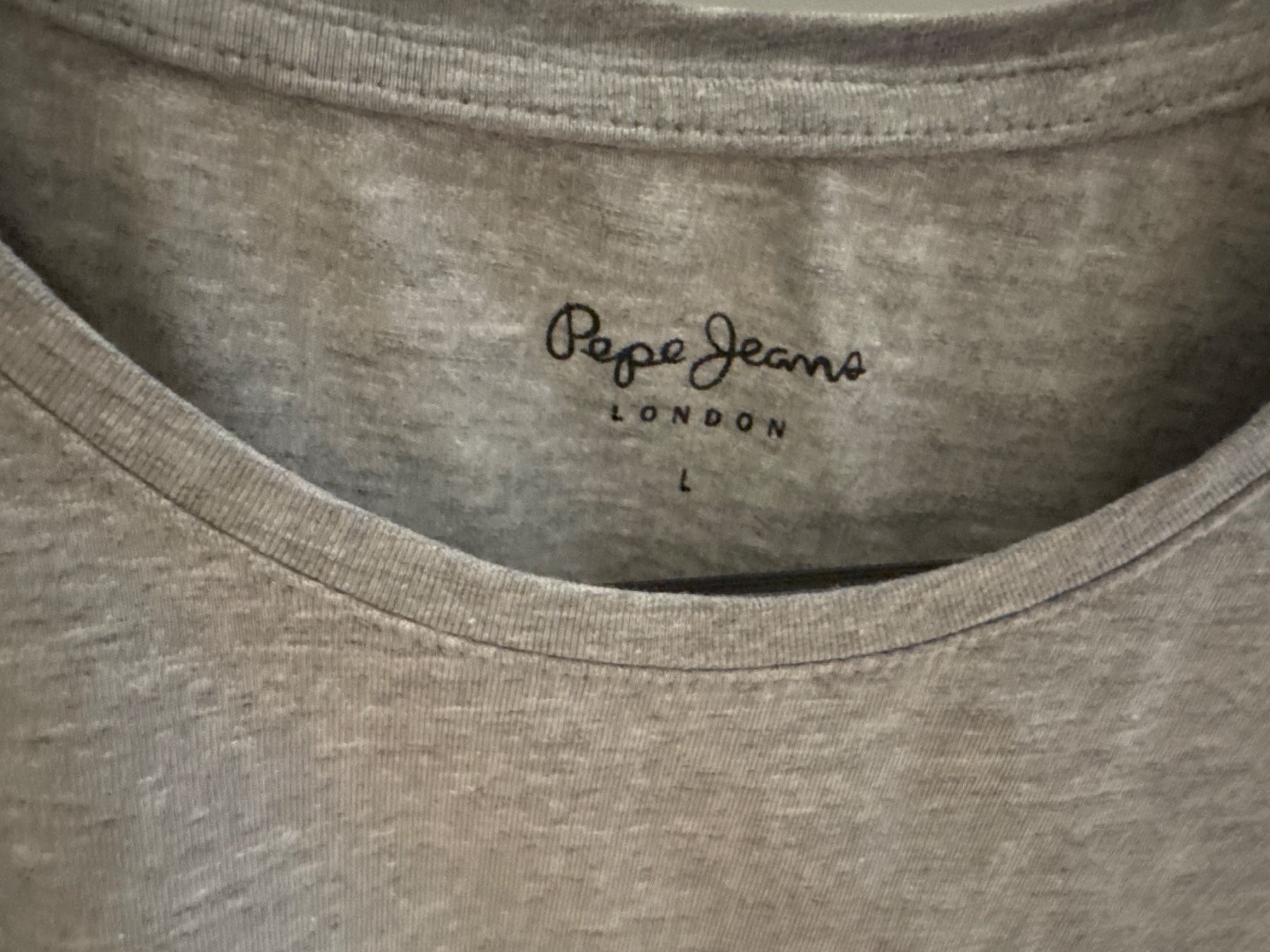 Pepe Jeans T-shirt: Pepe Jeans Shirt Gr. L grau – Usato da Pfäffikon SZ venduto da Melanie335 1