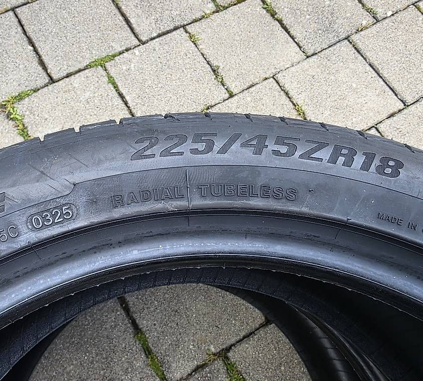 Pneumatici & Ruote complete: 4x 225 45 18 – Usato da Reinach venduto da racing08 3