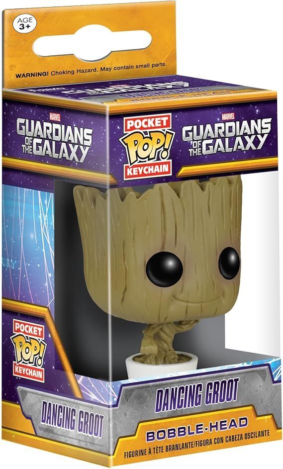 Funko Portachiavi: Funko Pocket POP! Keychain DANCING GROOT (neu/OVP) – Nuovo e nell'imballaggio originale da Wilen b. Wollerau venduto da morethanmusic