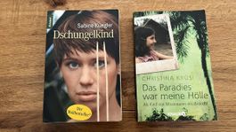 2 Bücher Dschungelkind und Das Paradies war meine Hölle