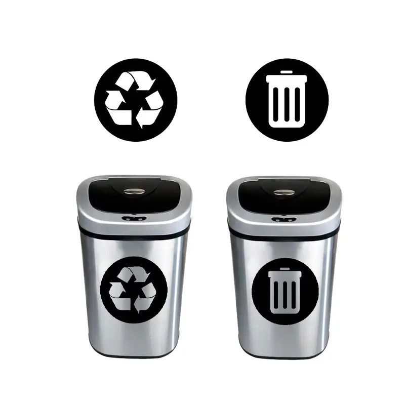 Altro per Ufficio & Commercio: 2x Aufkleber Mülleimer Recycling Entsorgung – Nuovo e nell'imballaggio originale da Wettingen venduto da Chnoelleli