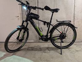 BIXS Core 22E - Mtb zum Trekkingbike umgebaut - 2 Akkus!