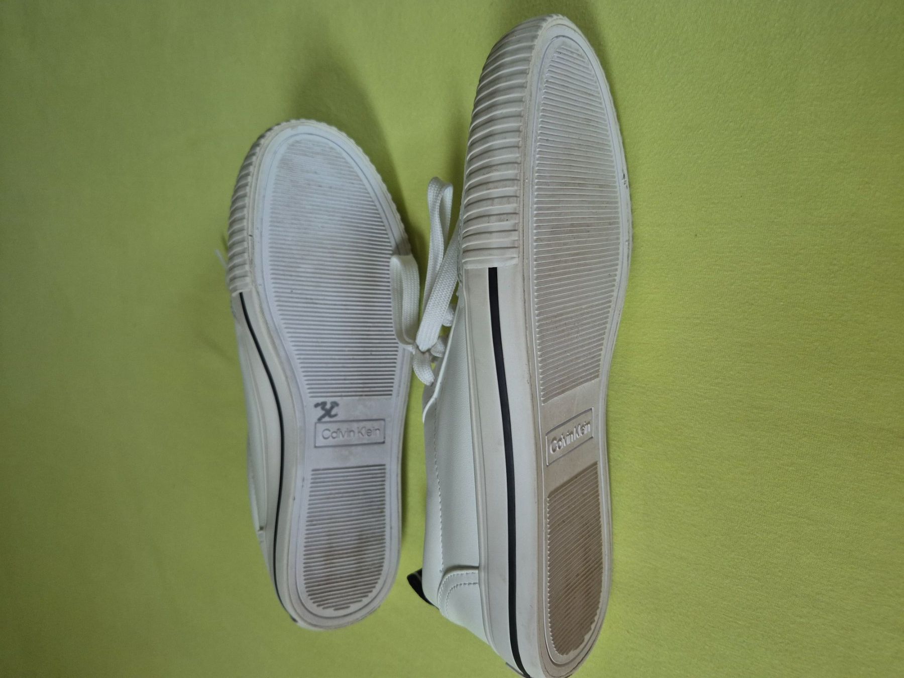 Calvin Klein Scarpe da uomo: Calvin Klein Sneaker Gr. 41, weiss – Usato da Winterberg ZH venduto da Gemini63 3
