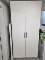Modern White 2-Door Cabinet for Cozy Living Spaces