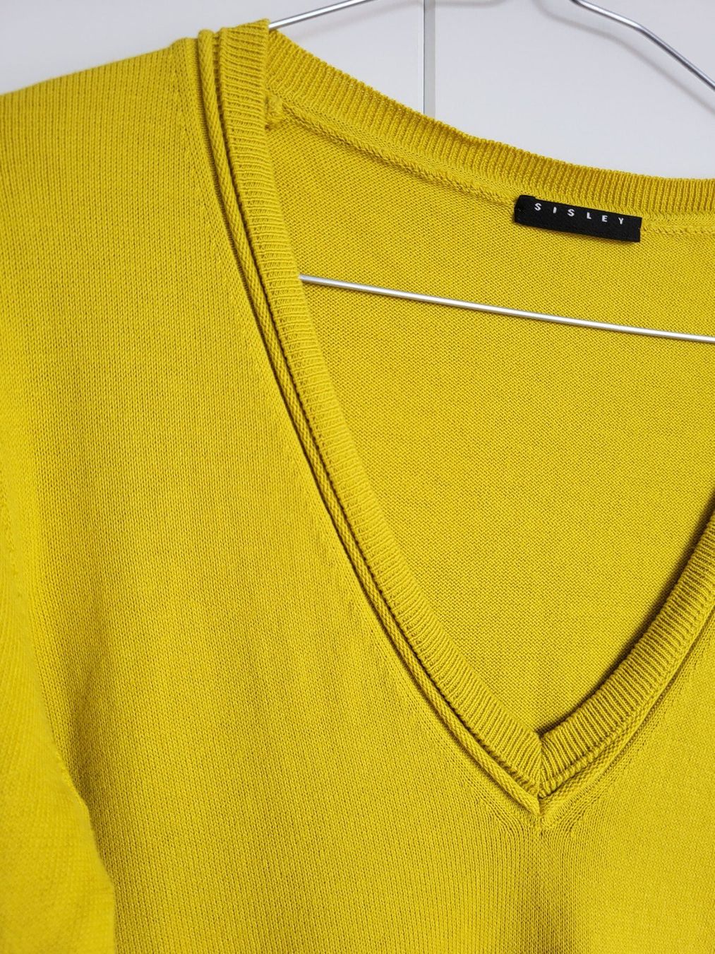 Sisley Maglioni & Felpe: Sisley Damen Pullover, Gr. S - Senfgelb, Baumwolle – Usato da Baar venduto da clar6 3
