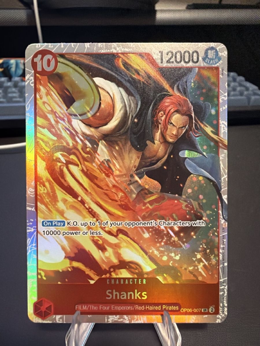 Bandai Carte collezionabili: One Piece Card - Shanks – Nuovo (secondo la descrizione) da Kriens venduto da Ajiani