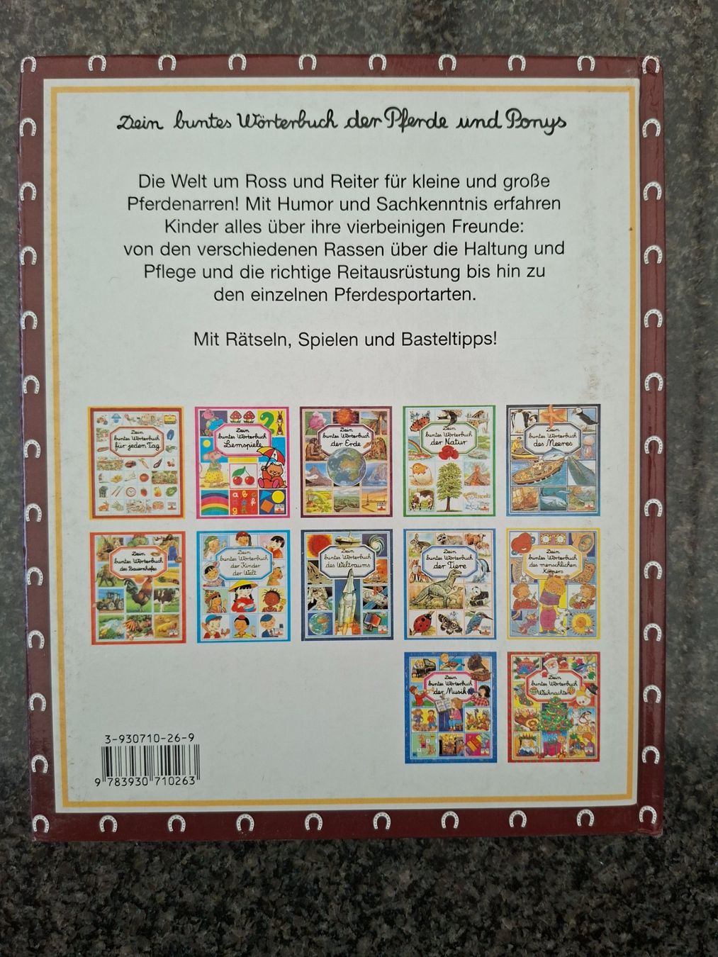 Livres: Buch "Dein buntes Wörterbuch der Pferde und Ponys" – D'occasion à Boniswil par Totomat-Lady2 1