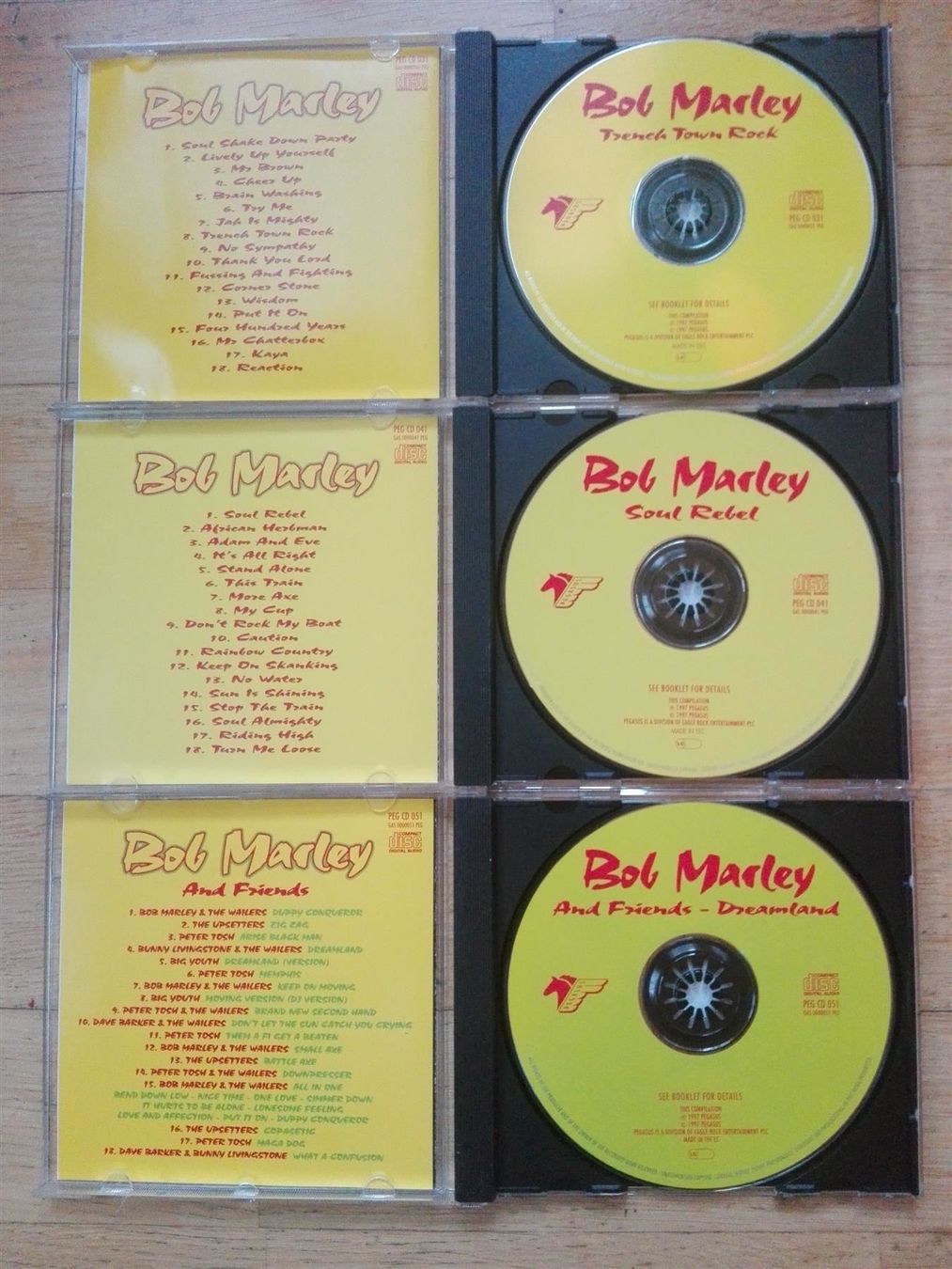 CDs: 3x Bob Marley   (CDs) – D'occasion à St. Gallen par elk2020 1