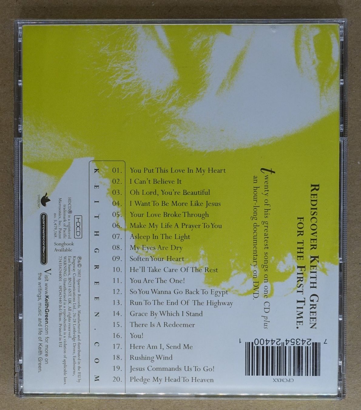 CDs: Keith Green – The Ultimate Collection - D15 – Gebraucht aus Sessa von discoverymedia 1