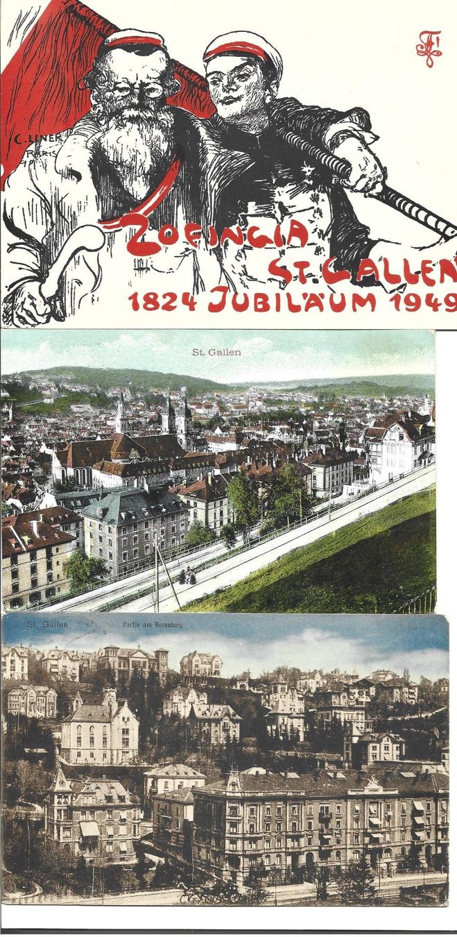 Ansichtskarten: AK  Sammlung St.Gallen – Gebraucht aus Appenzell von mai25 7