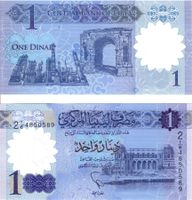 LIBYE 1 DINAR 2019 (UNC) POLYMERE