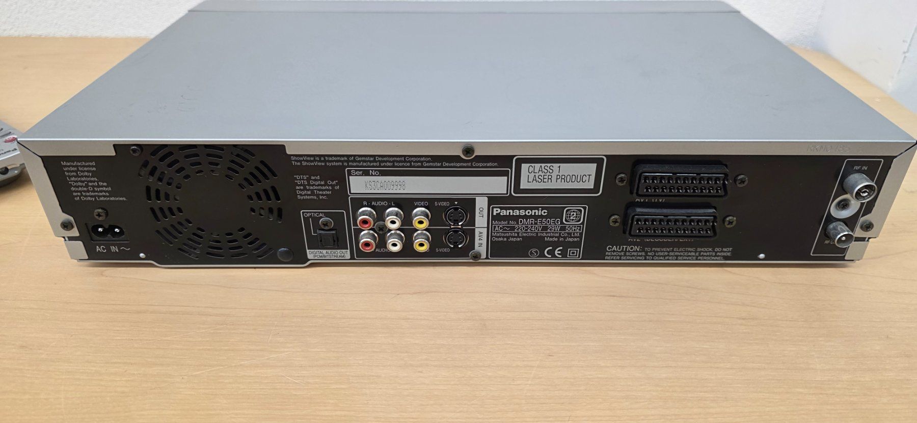 Panasonic Registratori: Panasonic DMR-E50 DVD Recorder Abspielgerät – Usato da Elgg venduto da computerbrocki 3