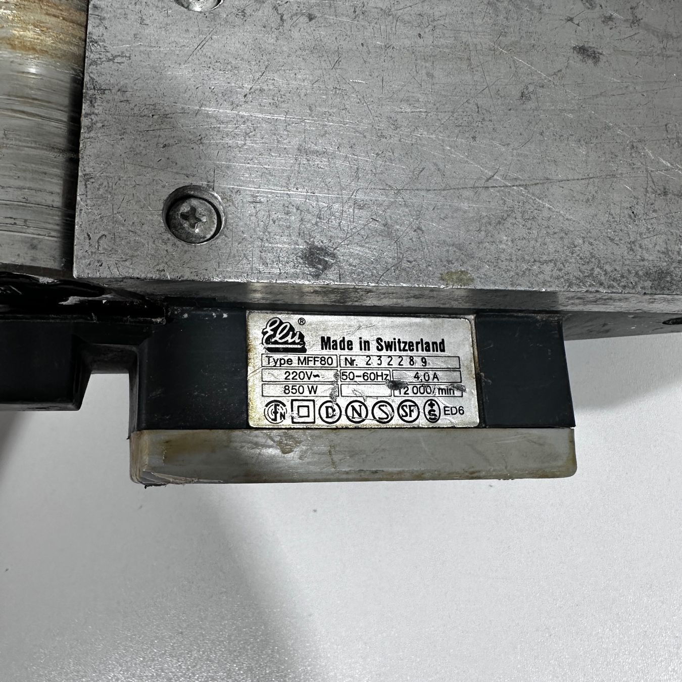 Elu Tutte le macchine: ELEKTROHOBEL - ELU MFF80 – Usato da Rothrist venduto da Die_Welle 3