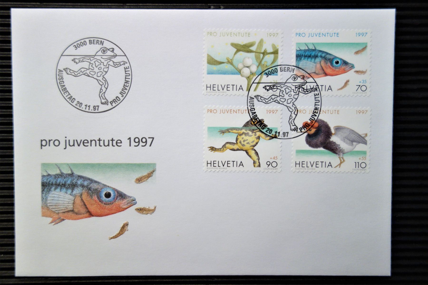 Tutti i francobolli: 1997 FDC Weihnachtsmarke "Tiere III" – Nuovo (secondo la descrizione) da Mettmenstetten venduto da Sutasso