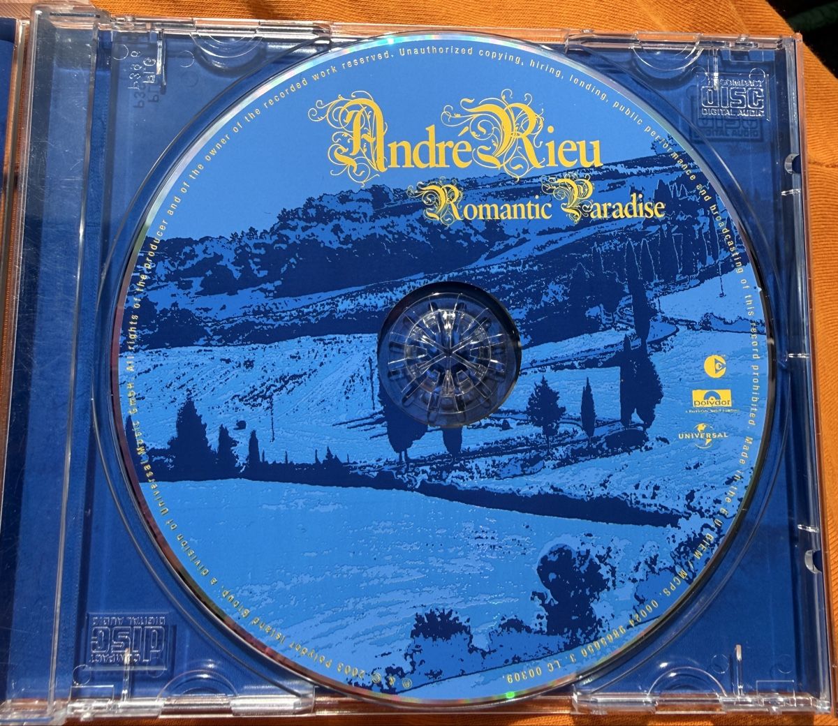 CDs: CD Andre Rieu Romantic Paradise guter Zustand – Gebraucht aus Basel von Cora3 3