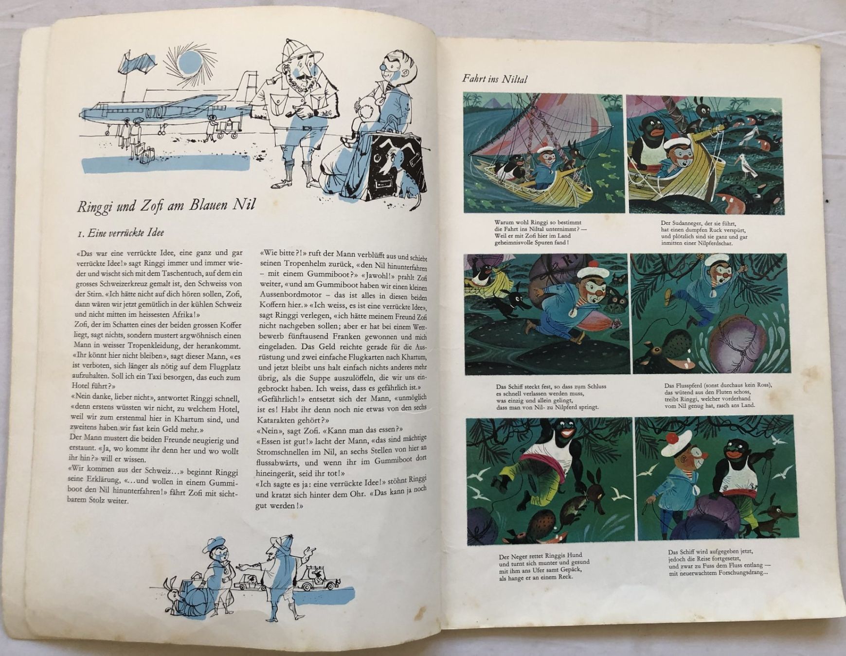 Comics: RINGGI + ZOFI - Band 16 - Am blauen Nil – Gebraucht aus Schaffhausen von durruti 2