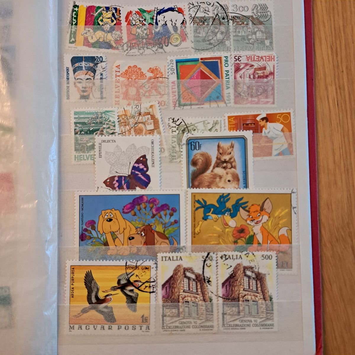 Tous les timbres: Briefmarken Album Buch – D'occasion à Vogelsang AG par villa9 4