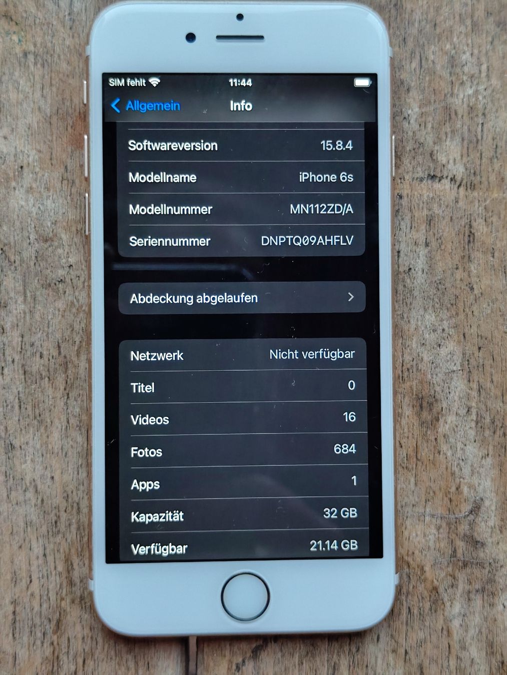 Apple Telefoni cellulari / Smartphones: iPhone 6s, 32 GB, guter Zustand – Usato da Winterthur venduto da Tom201174 1