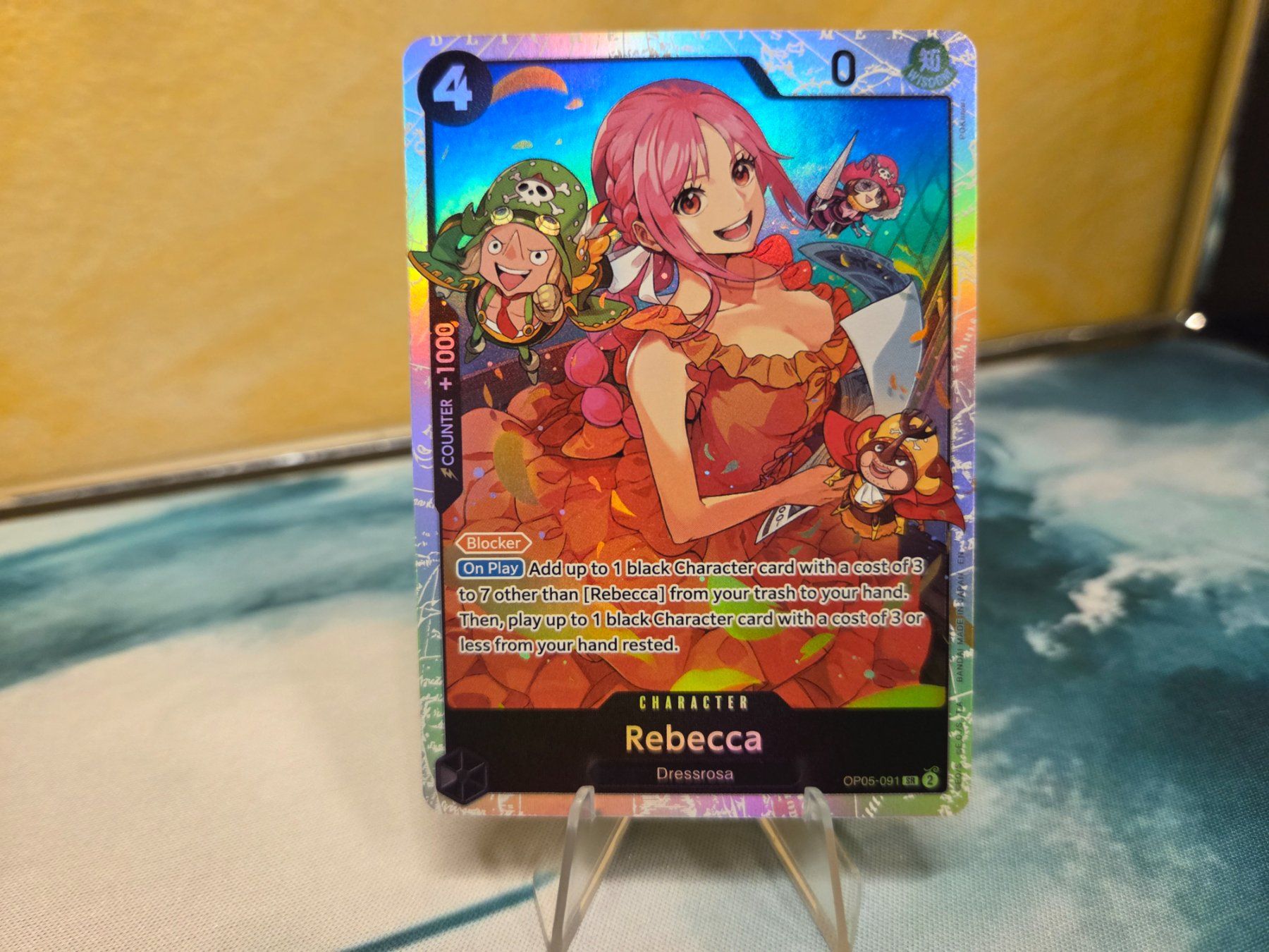 Bandai Sammelbilder & Trading cards: One Piece | Rebecca SR (Reprint) – Gebraucht aus Lugano von Doppia_B