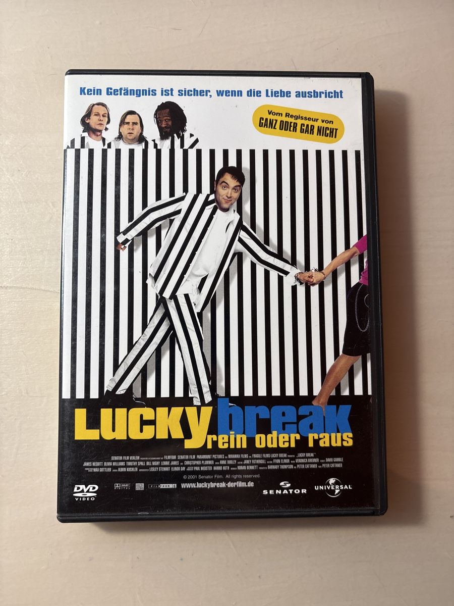 Tutti i DVDs: Lucky Break - Rein oder Raus  – Usato da Ruswil venduto da Slivio_