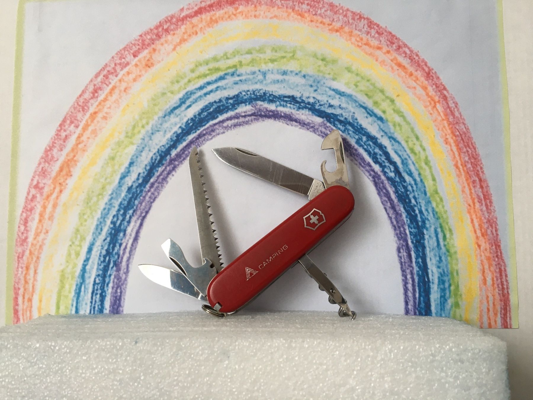 Victorinox Coltelli tascabile: VICTORINOX - Camper - Sackmesser - CAMPING – Usato da Andwil SG venduto da Rainboli 2