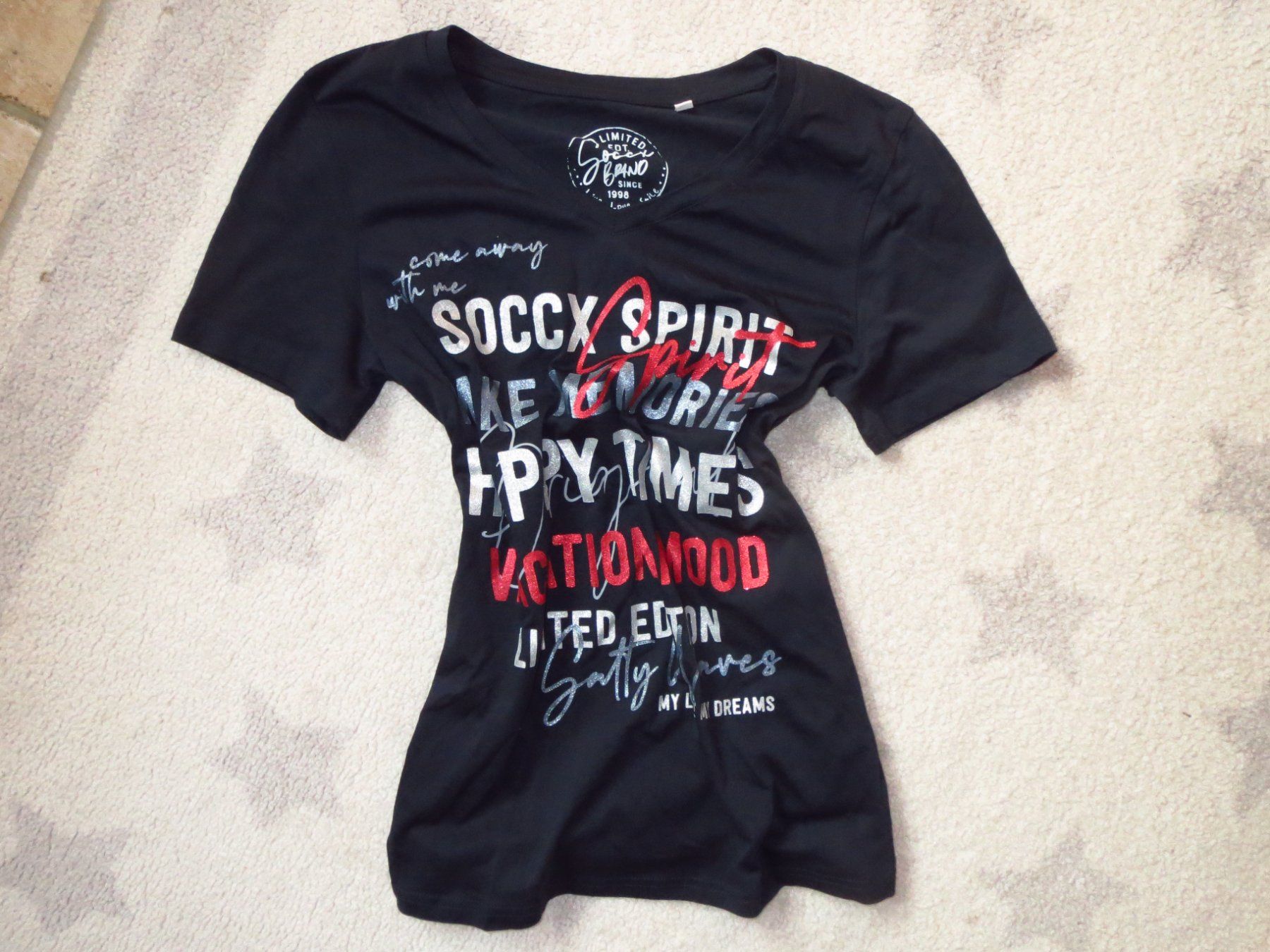 Soccx T-shirt: NEUES SOCCX Damen Shirt Gr S – Nuovo (secondo la descrizione) da Kiental venduto da Anna8702 2