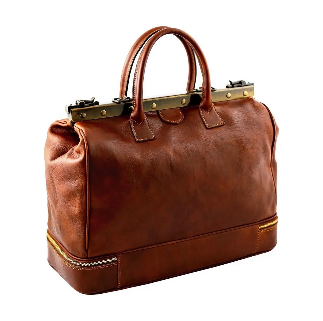 Borse: Reisetasche Leder Mumbai - Farbe: Braun – Nuovo e nell'imballaggio originale da Wittenbach venduto da WWW.DRILUBAGS.CH 6