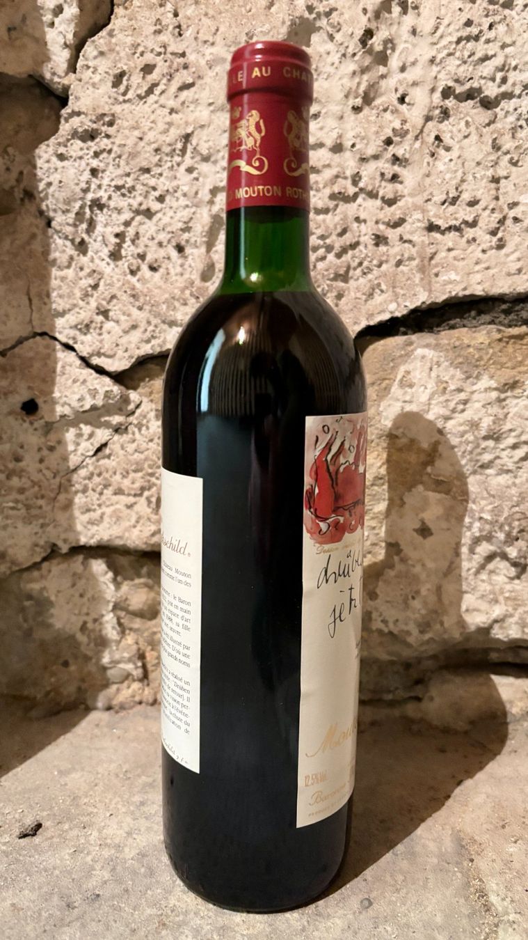 Mouton Rothschild Wein: Château Mouton-Rothschild 1989 – Neu und originalverpackt aus Biel/Bienne von Lintonson 4