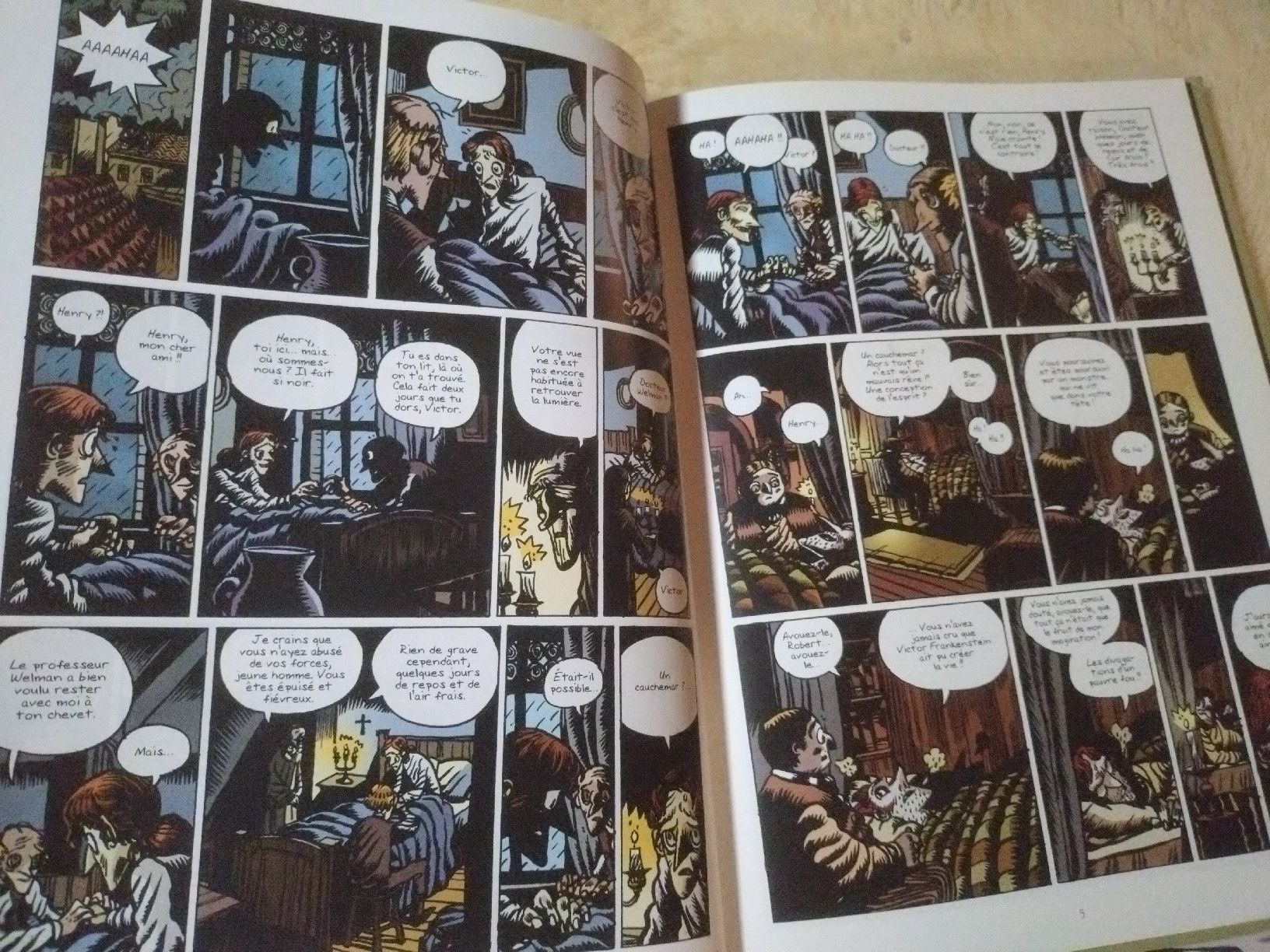 Fumetti: Frankenstein, Marion Mousse, BD en 2 volumes EO – Usato da Farvagny-le-Grand venduto da LaCaverne 3
