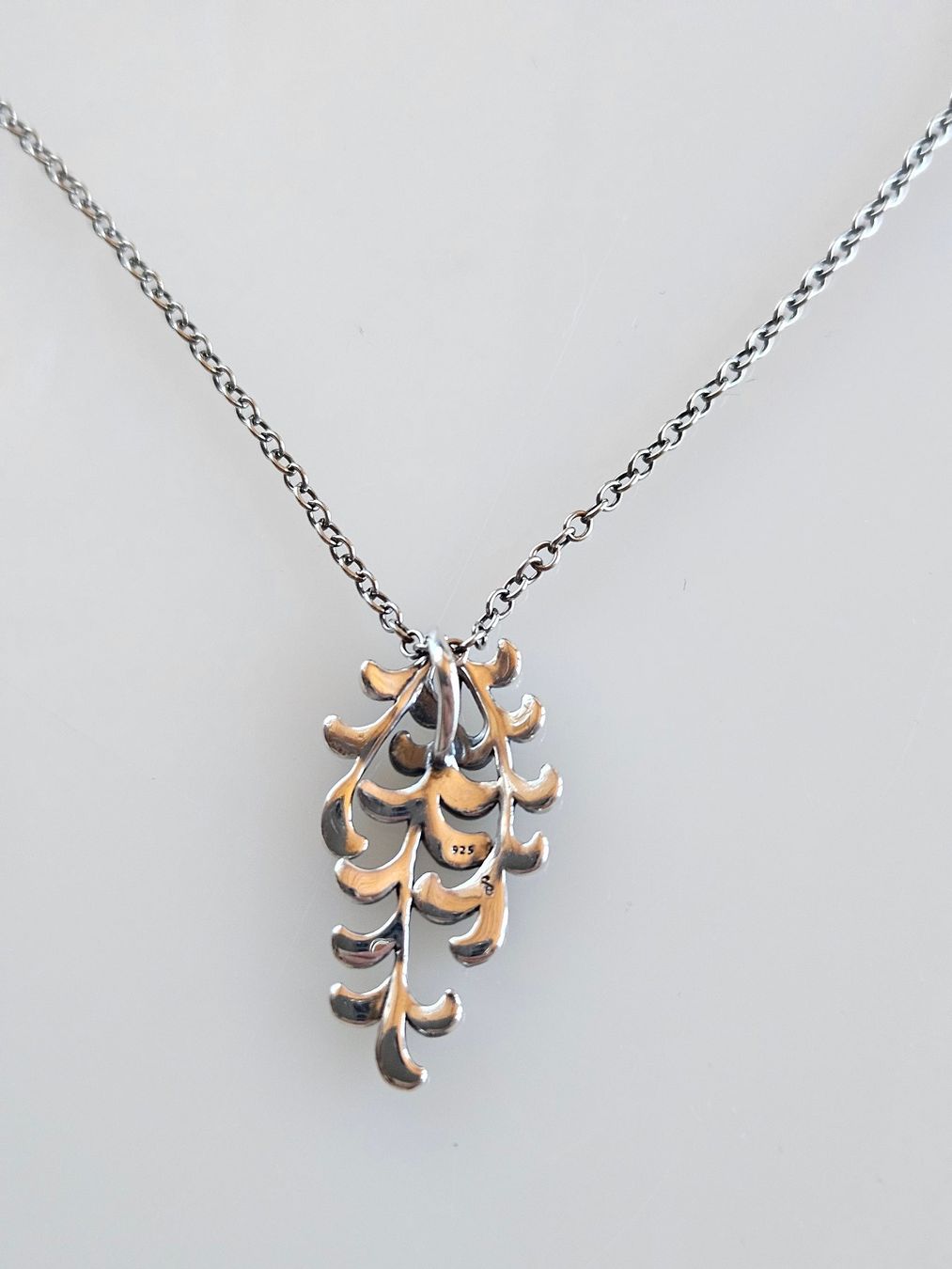 Ketten: Silber Kette mit Floral-Anhänger – Neu (gemäss Beschreibung) aus Winterthur von ste_tcx5 2