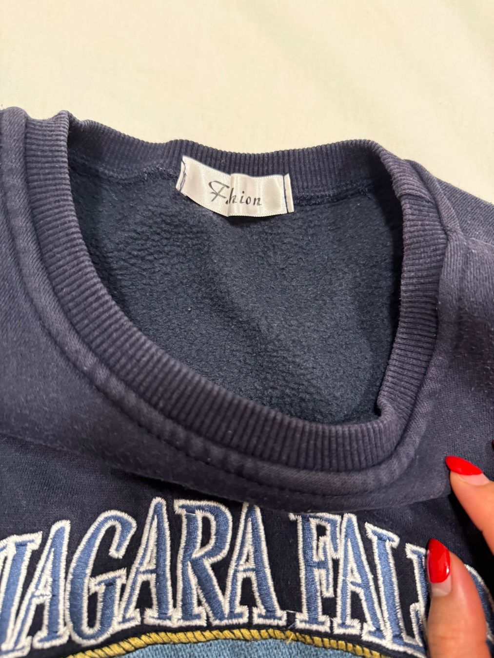 Maglioni & Felpe: navy boyfriend hoodie – Usato da Zürich venduto da dam_t7hk 2