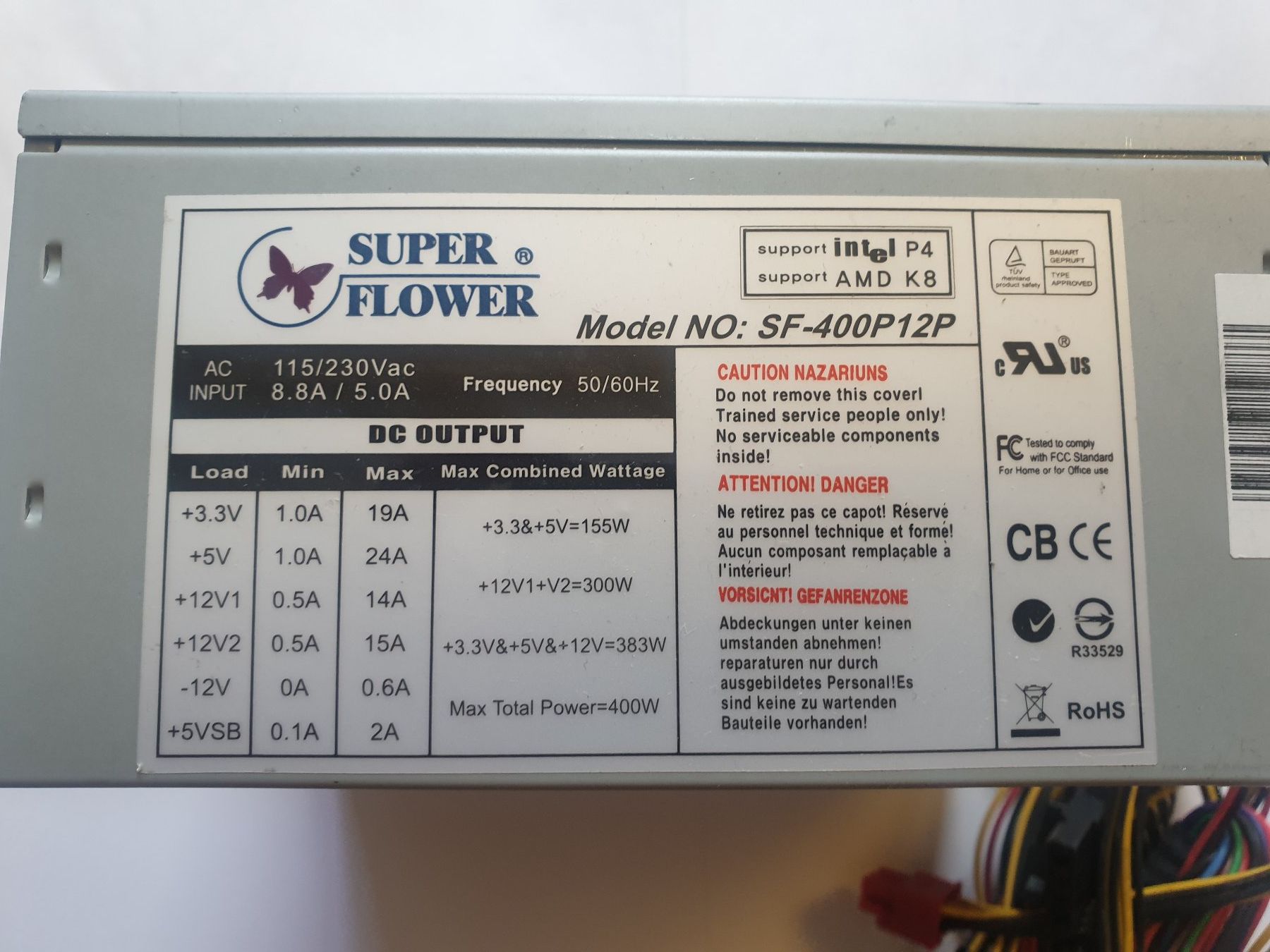 Elektronikbauteil: Alimentation PC fixe / pas testée – Gebraucht aus Moudon von Amaroli7 1